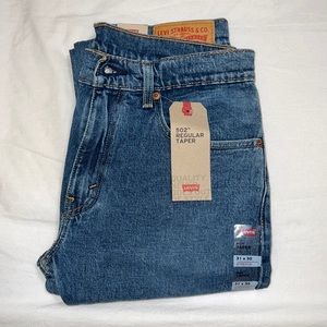 NWT Levi’s 502 Straight Taper Jeans Waist 31